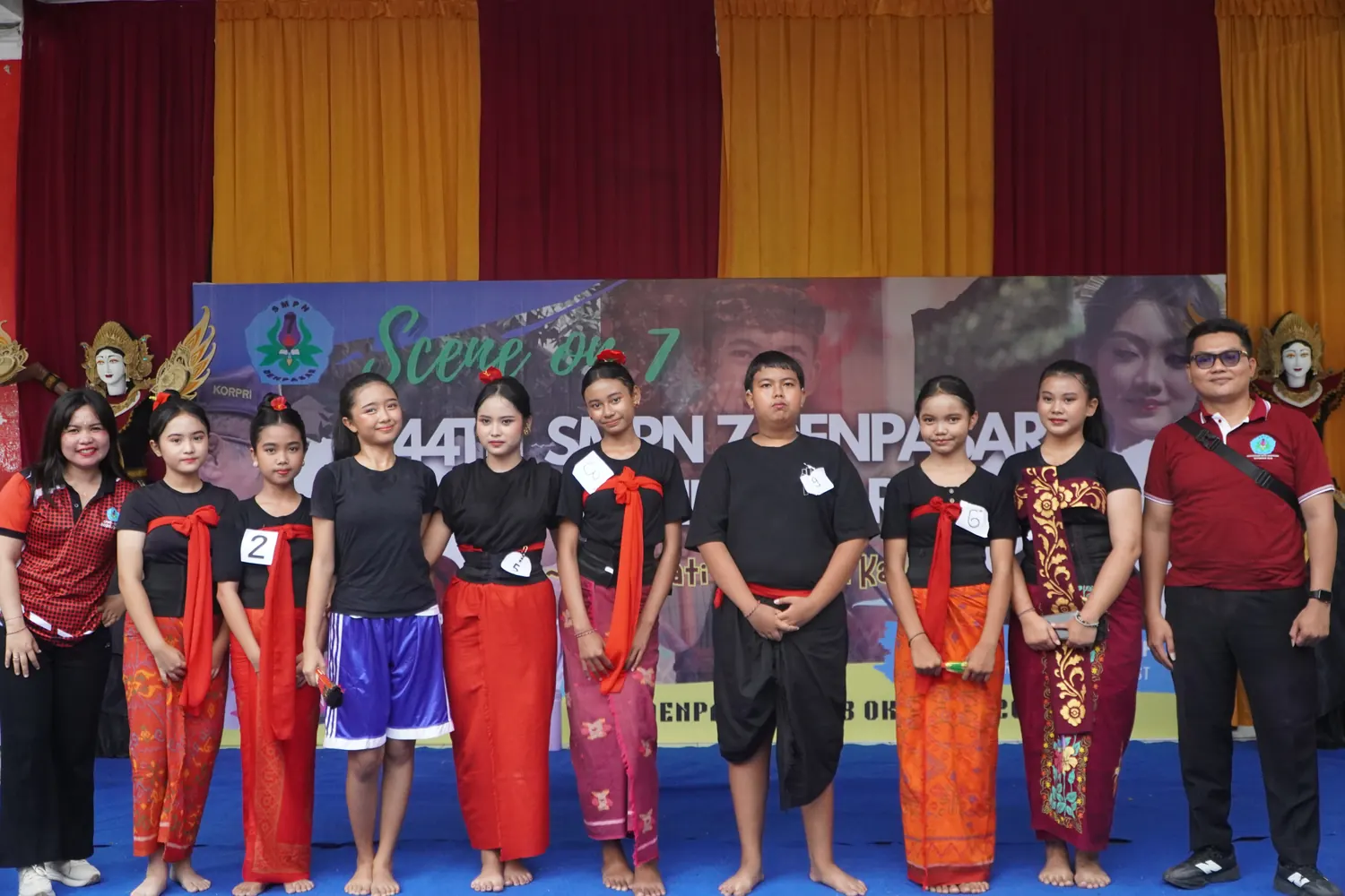 DAY 1 LOMBA INTERNAL HUT KE 44 SMPN 7 DENPASAR